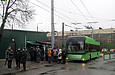 PTS-12 #2719 на въезде в Троллейбусное депо №3