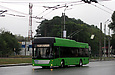 PTS-12 #2735 46-го маршрута на проспекте Героев Харькова перед поворотом на улицу 12-го Апреля