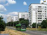 PTS-12 #2736 52-го маршрута на улице Зубарева перед поворотом на улицу Грицевца