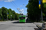 PTS 12 #2749 119-го маршрута на проспекте Науки в районе станции метро "23 Августа"