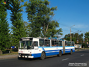 ROCAR-E217 #3002 46-го маршрута на Московском проспекте отправляется от остановки "Улица Пятихатская"