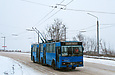 ROCAR-E217 #3005 24-го маршрута на улице Лосевской спускается с одноименного путепровода