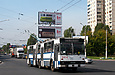 ROCAR-E217 #3014 24-го маршрута на проспекте 50-летия ВЛКСМ пересекает улицу Гвардейцев-Широнинцев
