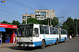 ROCAR-E217 #3015 24-го маршрута на проспекте 50-летия ВЛКСМ перед отправлением от конечной "Микрорайон 602"