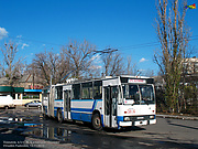 ROCAR-E217 #3016 на конечной станции "Железнодорожная станция "Основа"