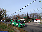 ROCAR-E217 #3017 2-го маршрута на улице Лосевской в районе станции метро "Имени Масельского"