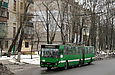 ROCAR-E217 #3018 2-го маршрута на улице Академика Проскуры подъезжает к остановке "Литвиновка"