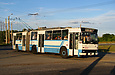 ROCAR-E217 #3021 46-го маршрута в начале бульвара Сергея Грицевца