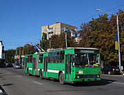 ROCAR-E217 #3021 2-го маршрута в конце проспекта Ленина