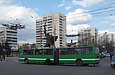 ROCAR-E217 #3021 2-го маршрута на проспекте Ленина возле станции метро "23-го Августа"