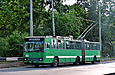 ROCAR-E217 #3021 2-го маршрута следует в депо по Лосевскому путепроводу