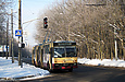 ROCAR-E217 #3022 18-го маршрута на улице Деревянко перед перекрестком с улицей Космонавтов