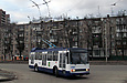 Škoda-14Tr18/6M #2401 поворачивает с проспекта Героев Сталинграда на улицу Троллейбусную