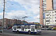 Skoda-14Tr18/6M #2401 19-го маршрута в начале проспекта Героев Сталинграда