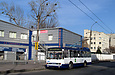 Škoda-14Tr18/6M #2401 27-го маршрута на улице Большой Гончаровской в районе Литейного переулка