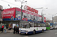 Škoda-14Tr18/6M #2401 3-го маршрута на улице Вернадского возле станции метро "Проспект Гагарина"