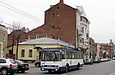 Škoda-14Tr18/6M #2401 12-го маршрута на площади Руднева между улицей Руставели и Московским проспектом