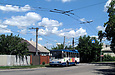 Škoda-14Tr18/6M #2401 6-го маршрута на улице Деповской возле улицы Валдайской
