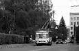 Škoda-14Tr18/6M #2402 5-го маршрута на улице Аэрофлотской в районе улицы Стартовой