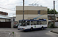 Škoda-14Tr18/6M #2403 5-го маршрута поворачивает из Лопатинского переулка в Соляниковский переулок