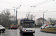 Škoda-14Tr18/6M #2403 5-го маршрута на круговой развязке улицы Вернадского и Красношкольной набережной