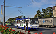 Skoda-14Tr18/6M #2404 5-го маршрута на проспекте Гагарина в районе ХМК