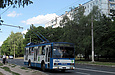 Škoda-14Tr18/6M #2404 35-го маршрута на улице Гвардейцев-Широнинцев в районе остановки "Микрорайон 524"