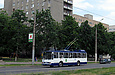 Škoda-14Tr18/6M #2405 35-го маршрута на проспекте Героев Сталинграда напротив улицы Фонвизина