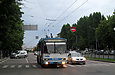 Škoda-14Tr18/6M #2406 18-го маршрута на проспекте Науки возле улицы Бакулина