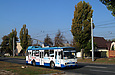 Škoda-14Tr18/6M #2406 3-го маршрута на проспекте Героев Сталинграда возле улицы Аэропортной