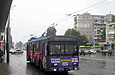 Škoda-14Tr18/6M #2407 3-го маршрута на проспекте Героев Сталинграда в районе проспекта Льва Ландау