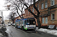 Škoda-14Tr18/6M #2408 5-го маршрута в Соляниковском переулке в районе Лопатинского переулка