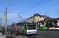 Škoda-14Tr18/6M #2408 6-го маршрута на проспекте Гагарина в районе улицы Чугуевской