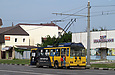 Škoda-14Tr18/6M #2408 3-го маршрута на проспекте Гагарина в районе Золотого переулка