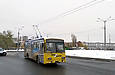 Škoda-14Tr18/6M #2409 5-го маршрута на улице Вернадского возле Гимназической набережной