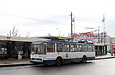 Škoda-14Tr18/6M #2410 5-го маршрута на улице Маломясницкой возле улицы Вернадского