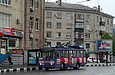 Škoda-14Tr18/6M #2410 5-го маршрута на улице Вернадского в районе проспекта Гагарина
