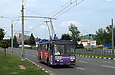 Škoda-14Tr18/6M #2410 5-го маршрута на проспекте Гагарина в районе улицы Бутлеровской