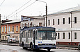Škoda-14Tr18/6M #2413 6-го маршрута на конечной станции "Улица Университетская"