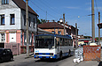 Škoda-14Tr18/6M #2413 3-го маршрута на улице Кузнечной в районе Плетневского переулка