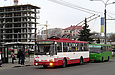 Škoda-14Tr #2415 5-го маршрута на проспекте Гагарина в районе улицы Молочной