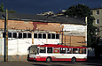 Škoda-14Tr #2415 на площадке Троллейбусного депо №2 возле моечного комплекса