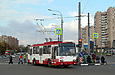 Škoda-14Tr #2417 поворачивает с проспекта Гагарина на проспект Героев Сталинграда