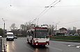 Škoda-14Tr #2417 5-го маршрута на улице Вернадского возле круговой развязки с Гимназической набережной