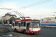 Škoda-14Tr #2417 3-го маршрута на проспекте Гагарина возле мясокомбината