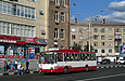Škoda-14Tr #2417 3-го маршрута на улице Вернадского возле станции "Проспект Гагарина"
