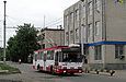 Škoda-14Tr08/6 #2418 5-го маршрута на улице Троллейбусной между Забайкальским переулком и улицей Ньютона