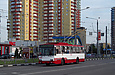 Škoda 14Tr17/6M #3105 2-го маршрута на проспекте Науки возле станции метро "23 Августа"