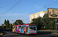 Škoda-15Tr13/6M #2502 35-го маршрута на проспекте Льва Ландау в районе улицы Олимпийской