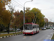 Škoda-15Tr #2504 5-го маршрута на проспекте Гагарина между улицами Одесской и Ньютона